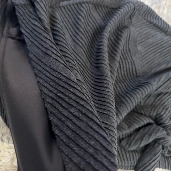 Donna Morgan Charcoal Asymmetrical Dress - Picture 4 of 4